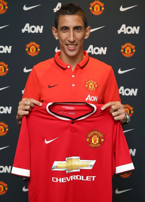 GALERIE FOTO / Di Maria, OFICIAL la Manchester United. A devenit cel mai scump transfer din Anglia!