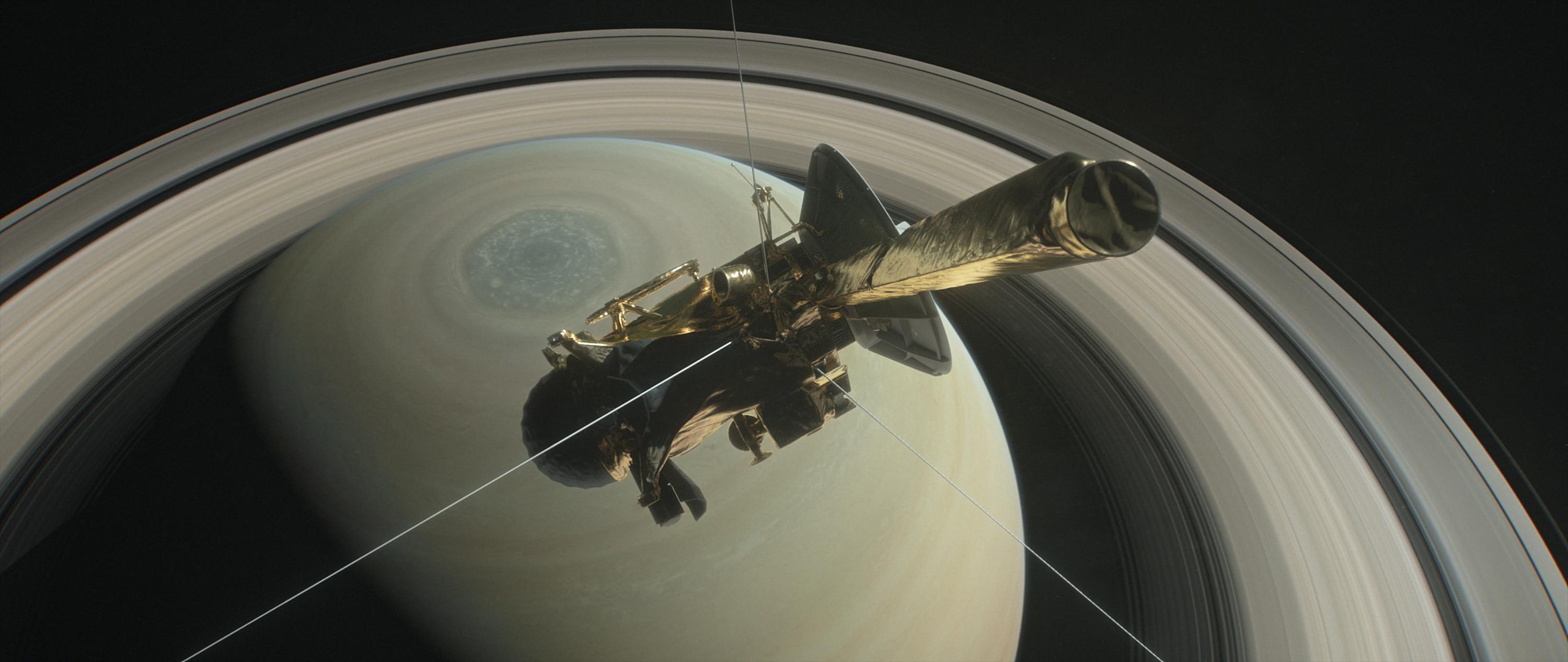Misiunea sondei spațiale Cassini s-a încheiat. Aceasta s-a ”sinucis” plonjând în atmosfera lui Saturn