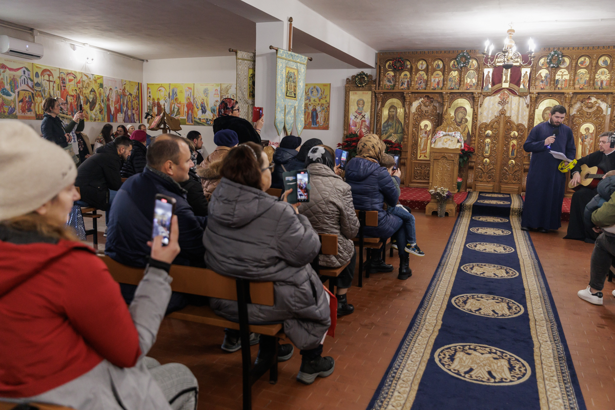 Mica unire din Italia a României cu Basarabia, în biserica de lângă Veneţia ridicată pe locul unui fost atelier auto