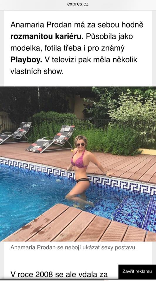 Anamaria Prodan, vedetă în presa din Cehia. "Numele și fotografia mea, peste tot" | FOTO