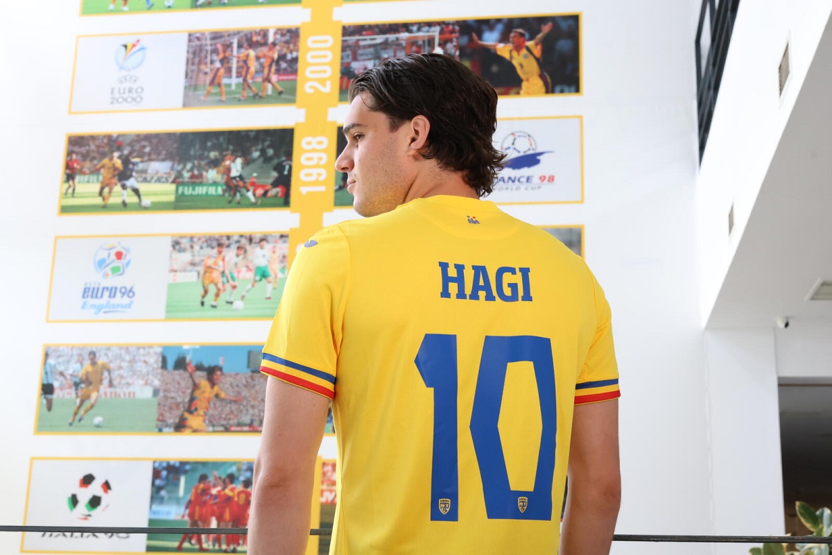 EURO 2024. Cum a apărut soția lui Ianis Hagi la meciul România - Ucraina. Elena a stat în tribune cu fiica lui Gică Popescu