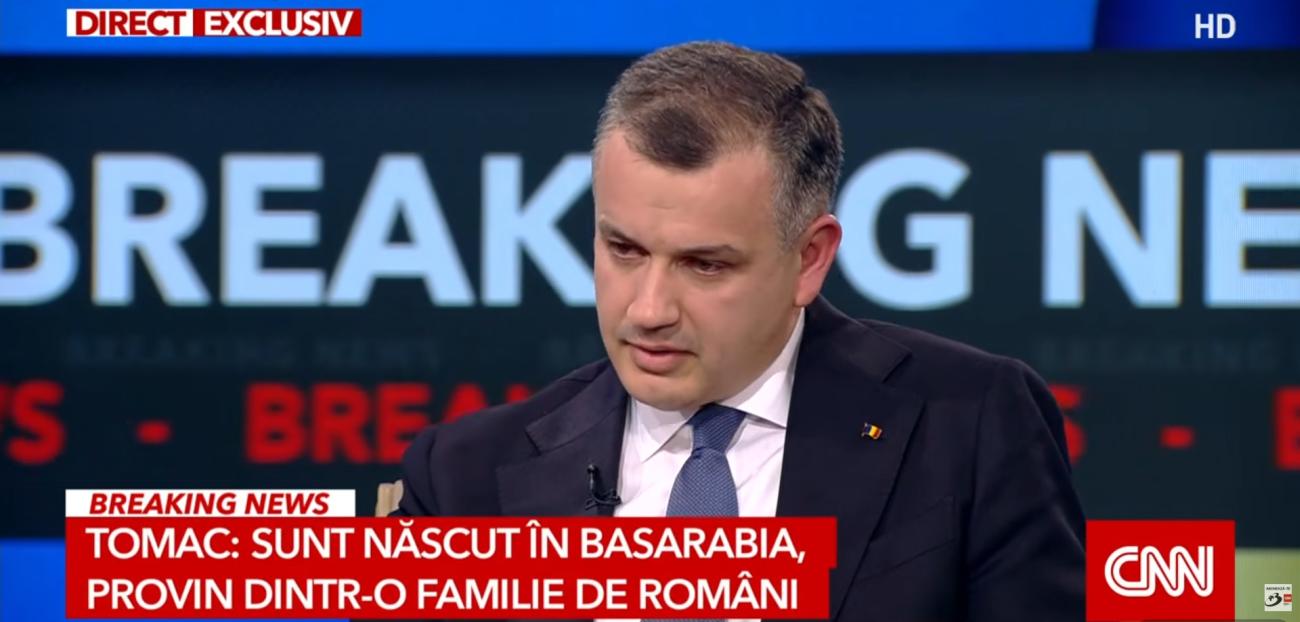 Eugen Tomac, cu lacrimi în ochi la primul interviu după ce a fost desemnat premier. De ce a renunțat la cetățenia ucraineană