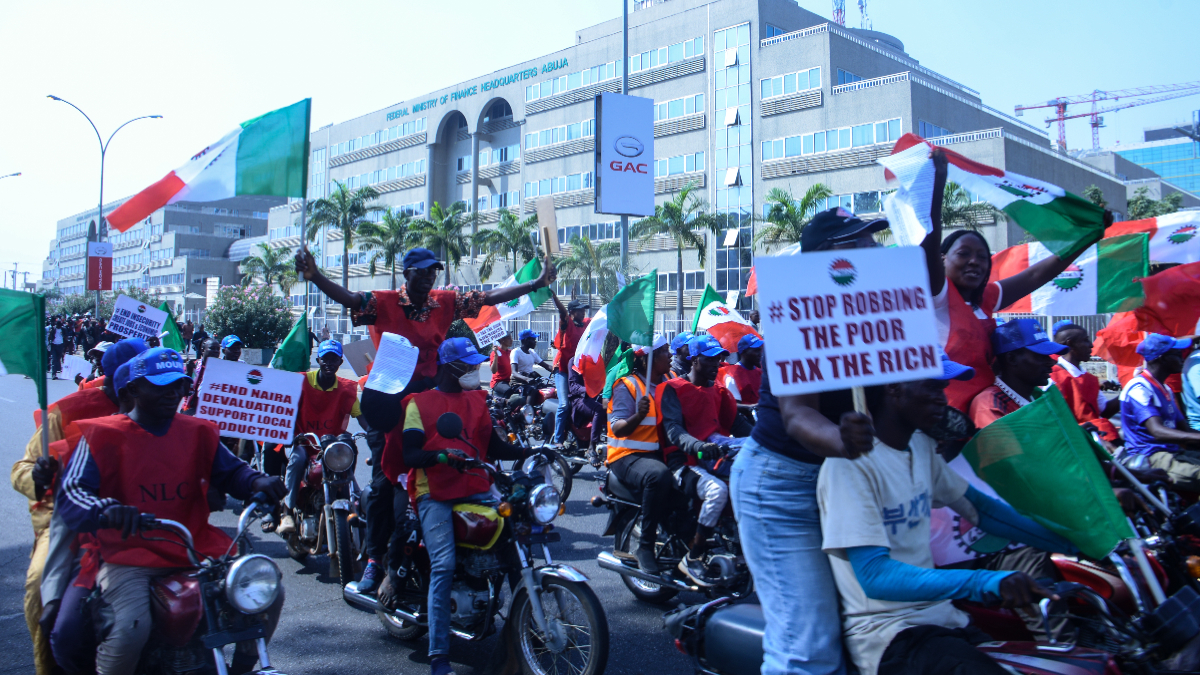 Angry Protesters