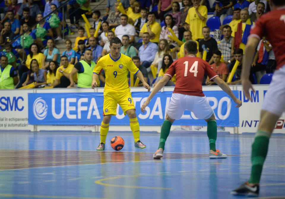 România - Ungaria 2-2, în manșa tur din barajul pentru Euro 2016 la futsal / GALERIE FOTO