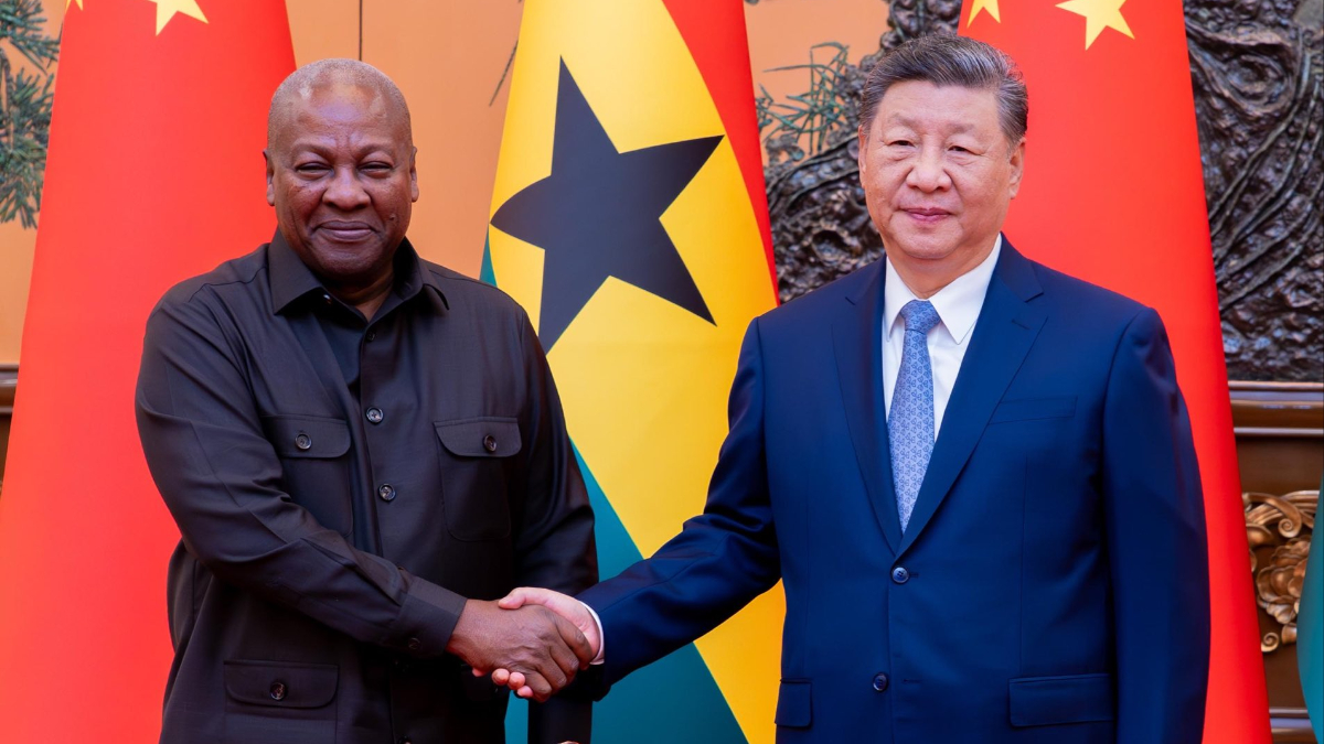 L-R: Ghana’s President John Mahama and China's President Xi Jinping. Ghana’s Trade Minister Elizabeth Ofosu-Adjare signals progress as Accra and Beijing move toward a zero tariff trade agreement aimed at boosting exports and jobs.
