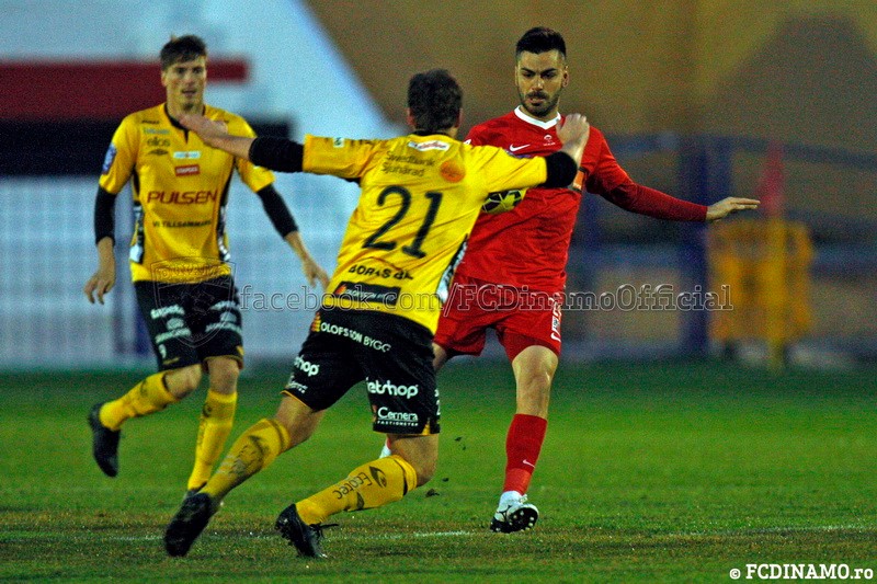 Dinamo - Elfsborg 3-1. Succes pe final. Naumovski a parat un 11 m! / GALERIE FOTO