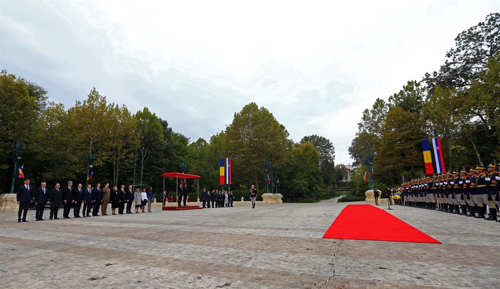 Klaus Iohannis s-a întâlnit cu Preşedintele Slovaciei la Palatul Cotroceni / FOTO