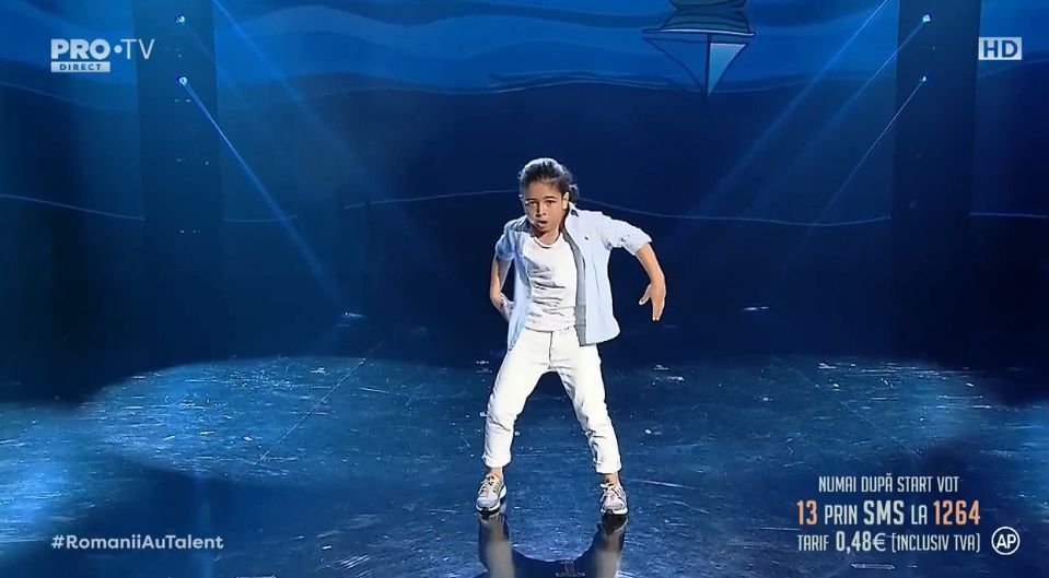 Aris Negoiță, care a primit Golden Buzz de la Pavel Bartoș și Smiley la Românii au talent, i-a fermecat pe toți în finală | FOTO & VIDEO