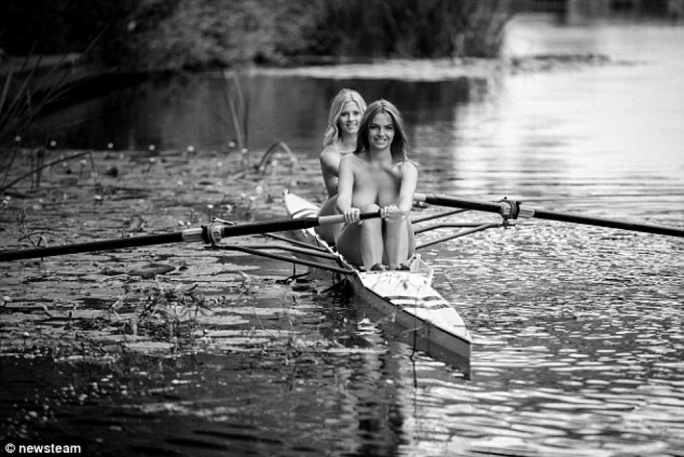 Caritate, caritate, te vor da direct pe spate! Ele sunt sportivele studente care s-au dezbrăcat în scopuri de binefacere / GALERIE FOTO FIERBINTE