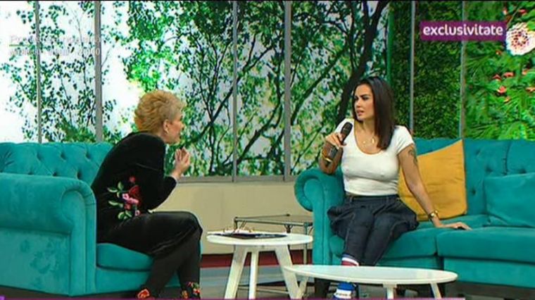 Oana Zăvoranu, fără sutien. Prima apariție la TV după ce și-a scos silicoanele | FOTO