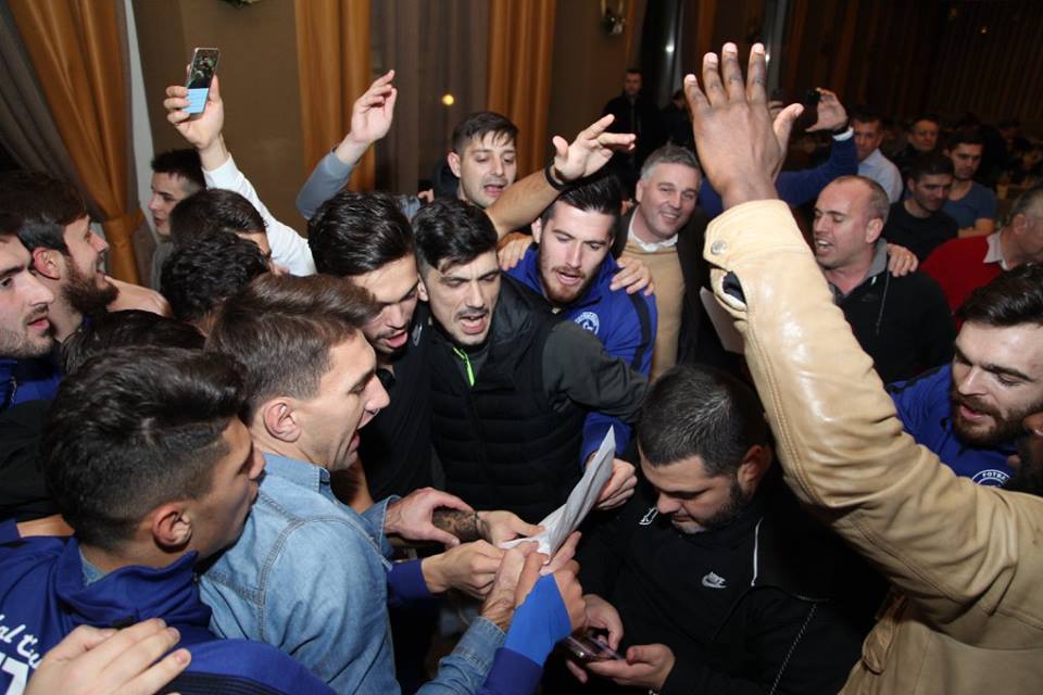 Viitorul a sărbătorit cu lăutari titlul de campioană de toamnă / GALERIE FOTO&VIDEO