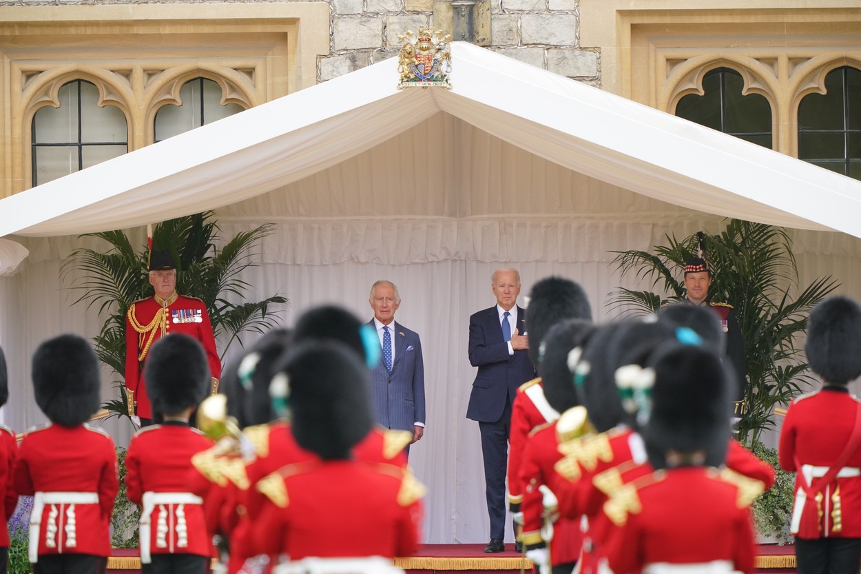 Joe Biden, întâlnire istorică cu regele Charles