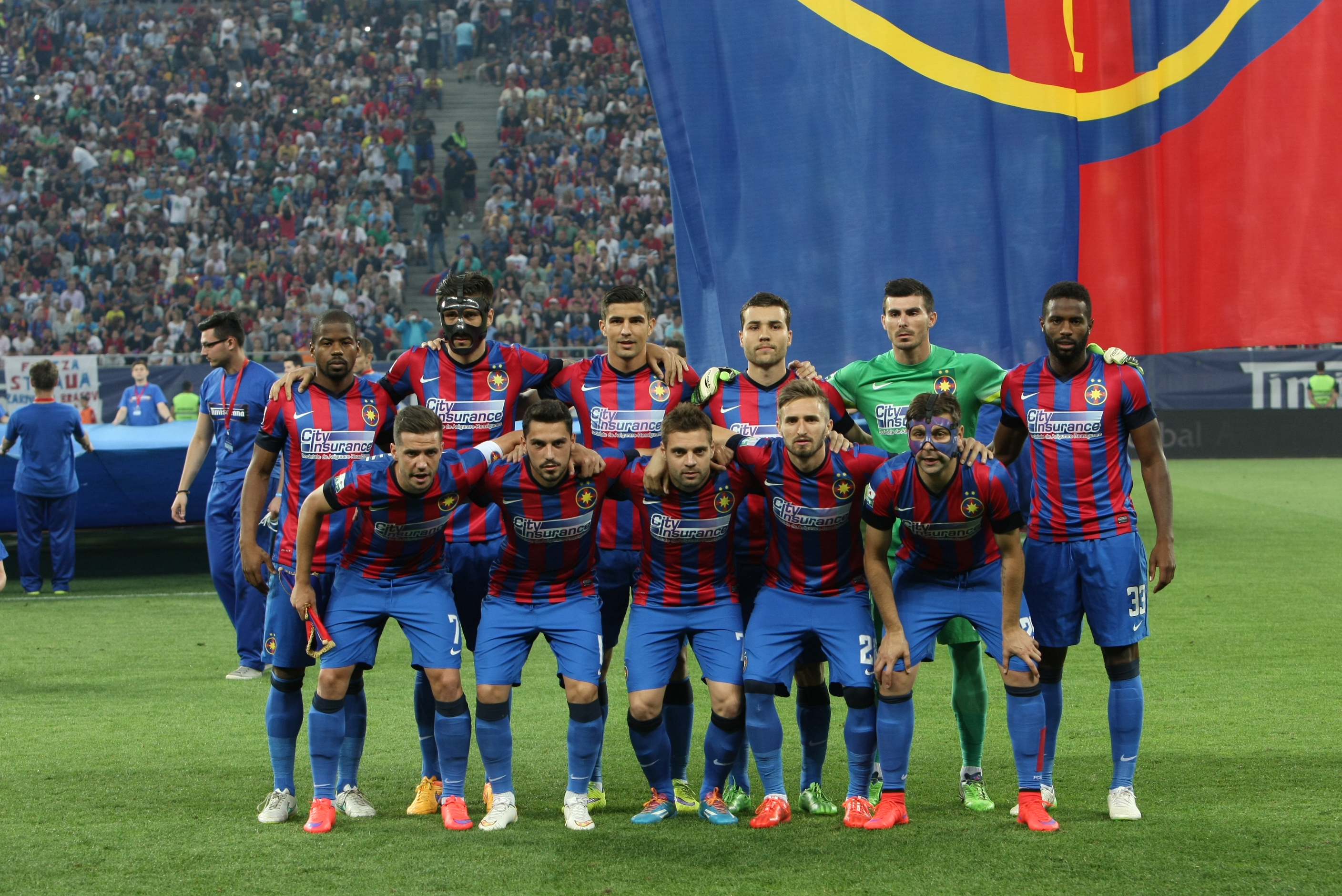 SUPERCUPA ROMÂNIEI 2015, STEAUA - ASA 0-1 / Steaua a inaugurat la Constanța noul echipament de joc. ^Campioana va juca acasă în culorile tradiționale, roșu și albastru