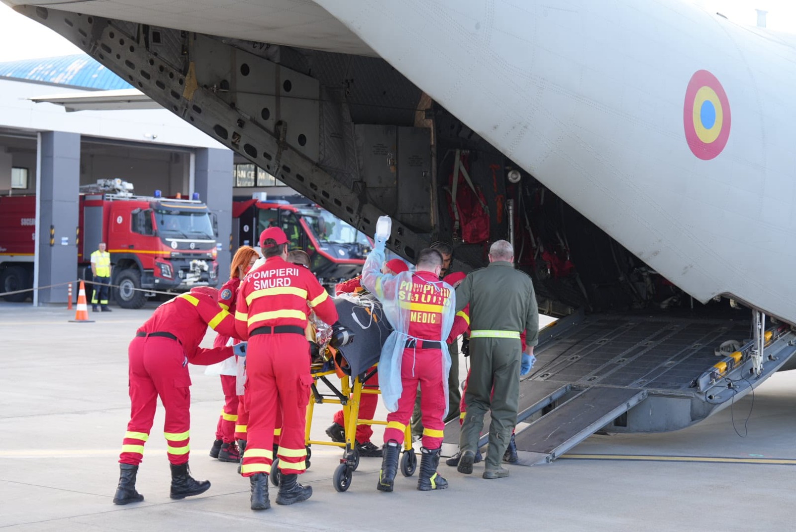 Explozie cu victime la o unitate militară din Botoșani: doi militari au fost răniți și vor fi duși în Belgia pentru îngrijiri medicale
