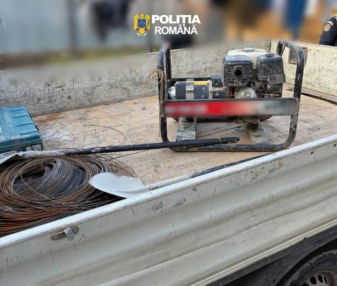 Mai mulți muncitori de pe șantierul feroviar Cluj-Oradea au furat materiale de construcție și aparatură și le-au ascuns la pensiunea unde erau cazați