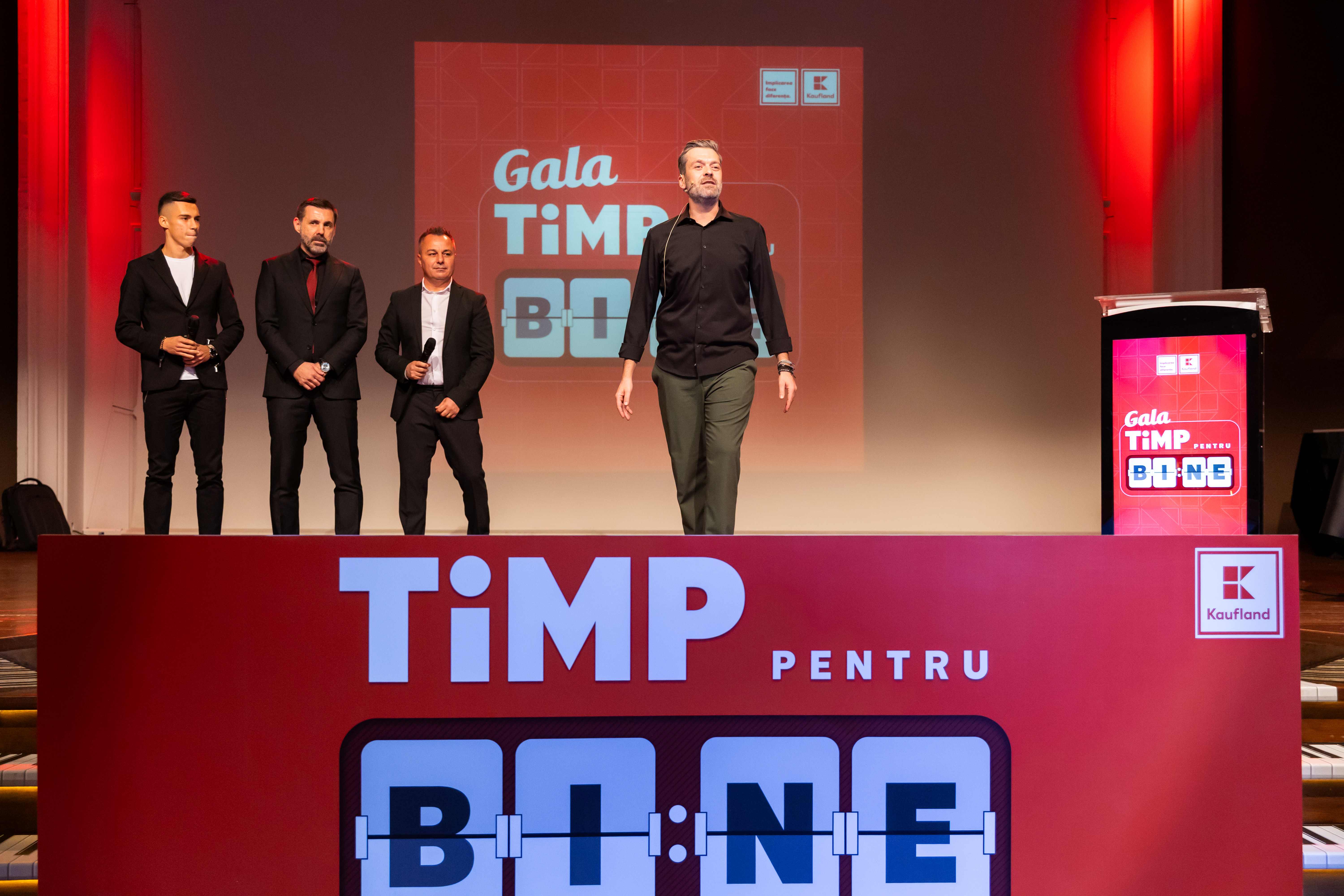 Peste 400.000 de euro donați la Gala „Timp pentru Bine” pentru proiecte sociale și sportive