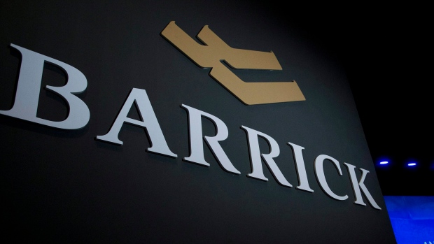 A logo for the Barrick Gold Corporation is seen in Toronto, Canada. (CTV News)
