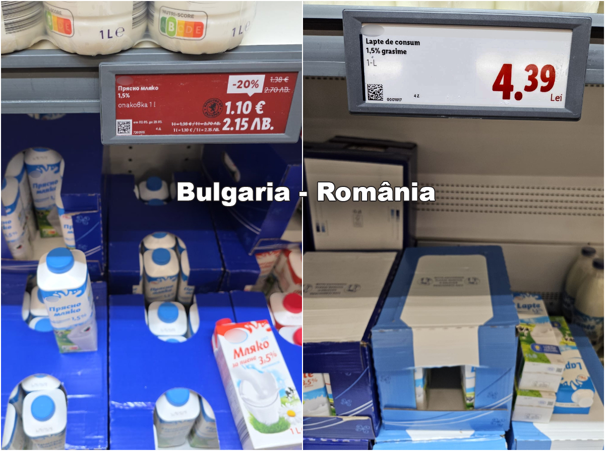 Experiment Libertatea. Preţurile la alimente în Bulgaria faţă de România: şi castraveţii aduşi din Grecia sunt mai scumpi la vecini