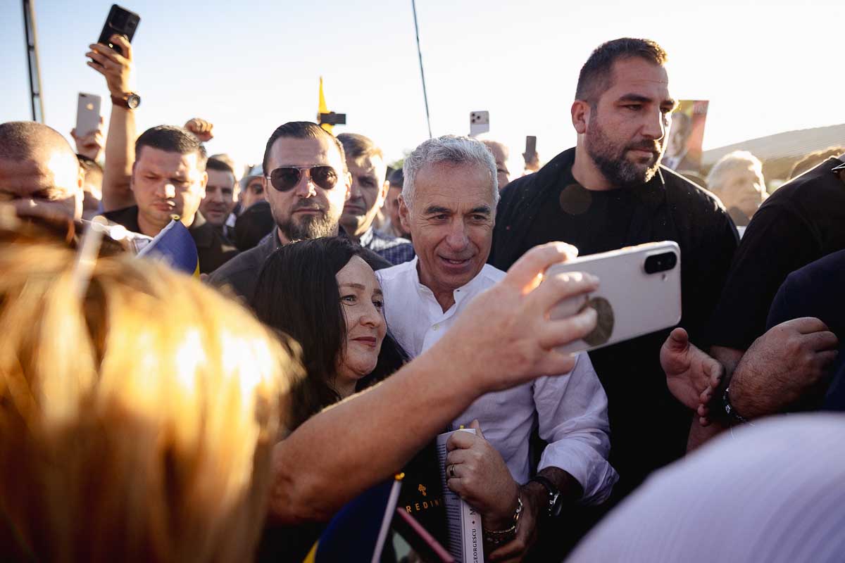 Călin Georgescu vizită Codăești, Vaslui