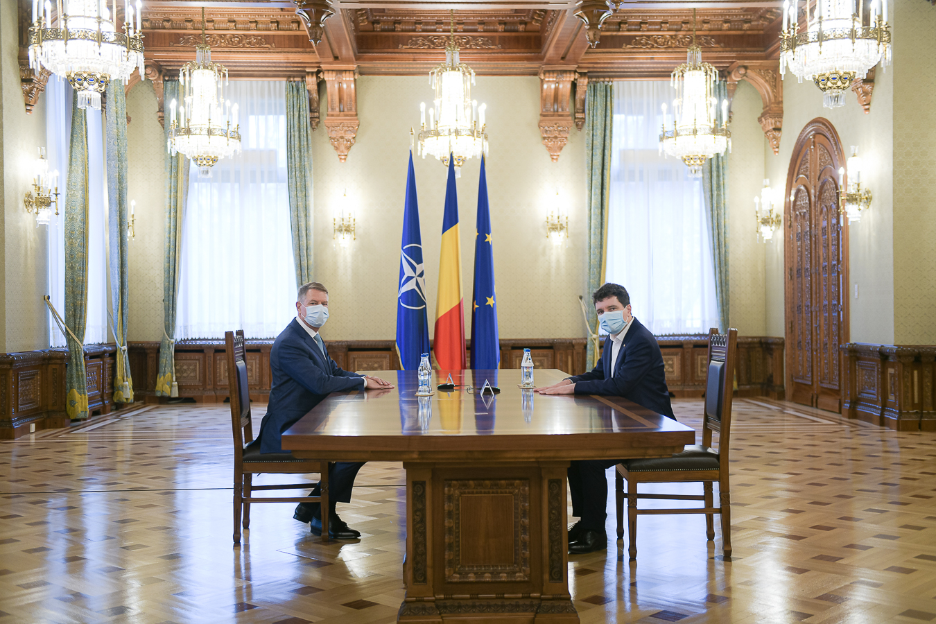 Klaus Iohannis, întrevedere cu Nicușor Dan. Șeful statului: „Chestiunea termoficării nu poate fi rezolvată în această etapă doar de Primăria Generală”