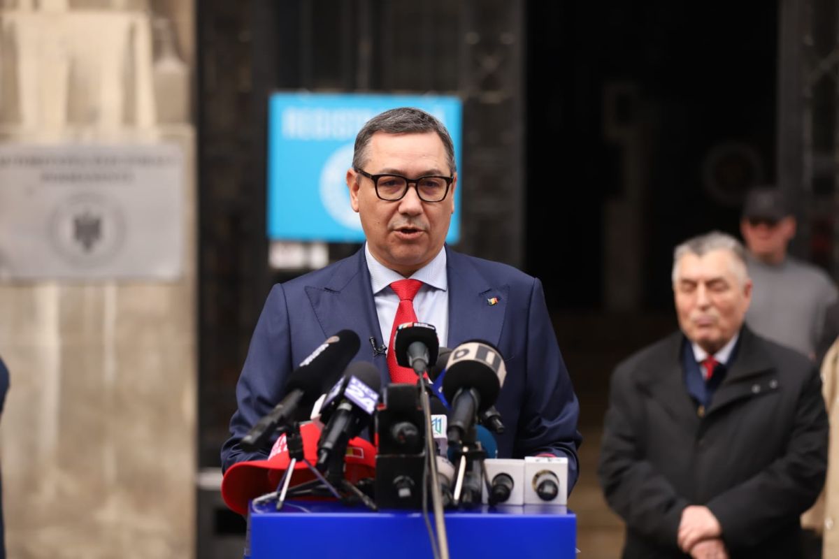 Victor Ponta și-a depus candidatura pentru alegerile prezidențiale