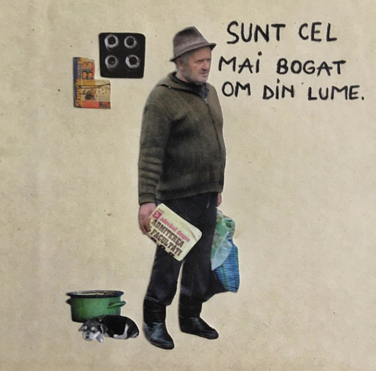 O artistă autodidactă i-a cucerit pe români prin colajele în care explorează lecțiile vieții: „Nu aveam idee de nimic și din nimic am început să fac totul”