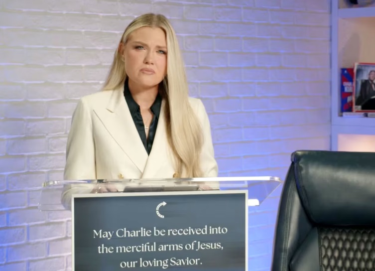 Zokogva vitték ki Charlie Kirk özvegyét az asztal alól a Trump elleni merénylet után