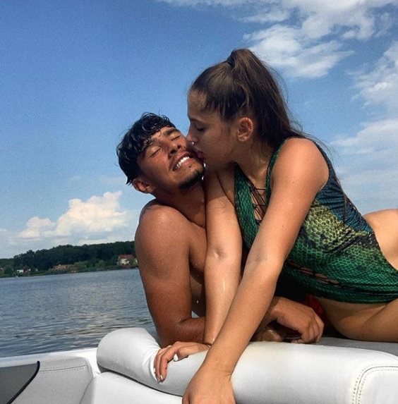 Imagini de senzație cu Florinel Coman și iubita sa, Ioana Timofeciuc. Cum s-au distrat cei doi în ziua în care FCSB avea meci cu Gaz Metan