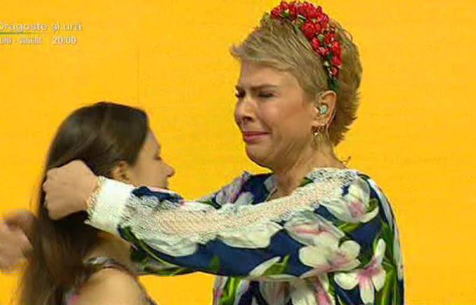 Teo Trandafir și fiica ei, Maia