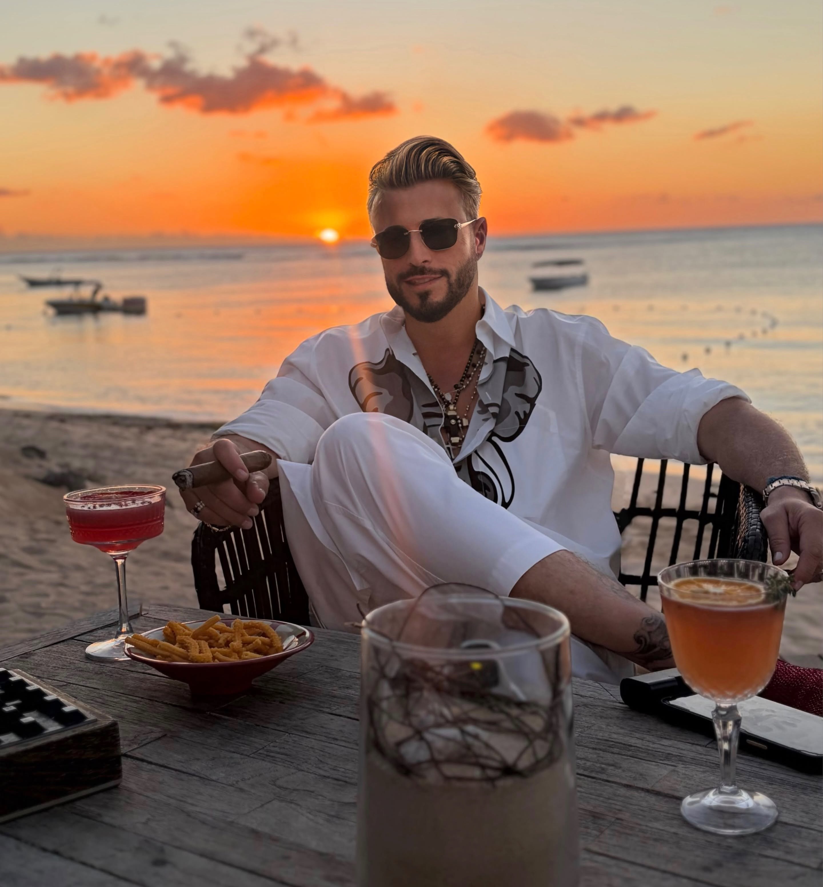 Cătălin Botezatu în Mauritius