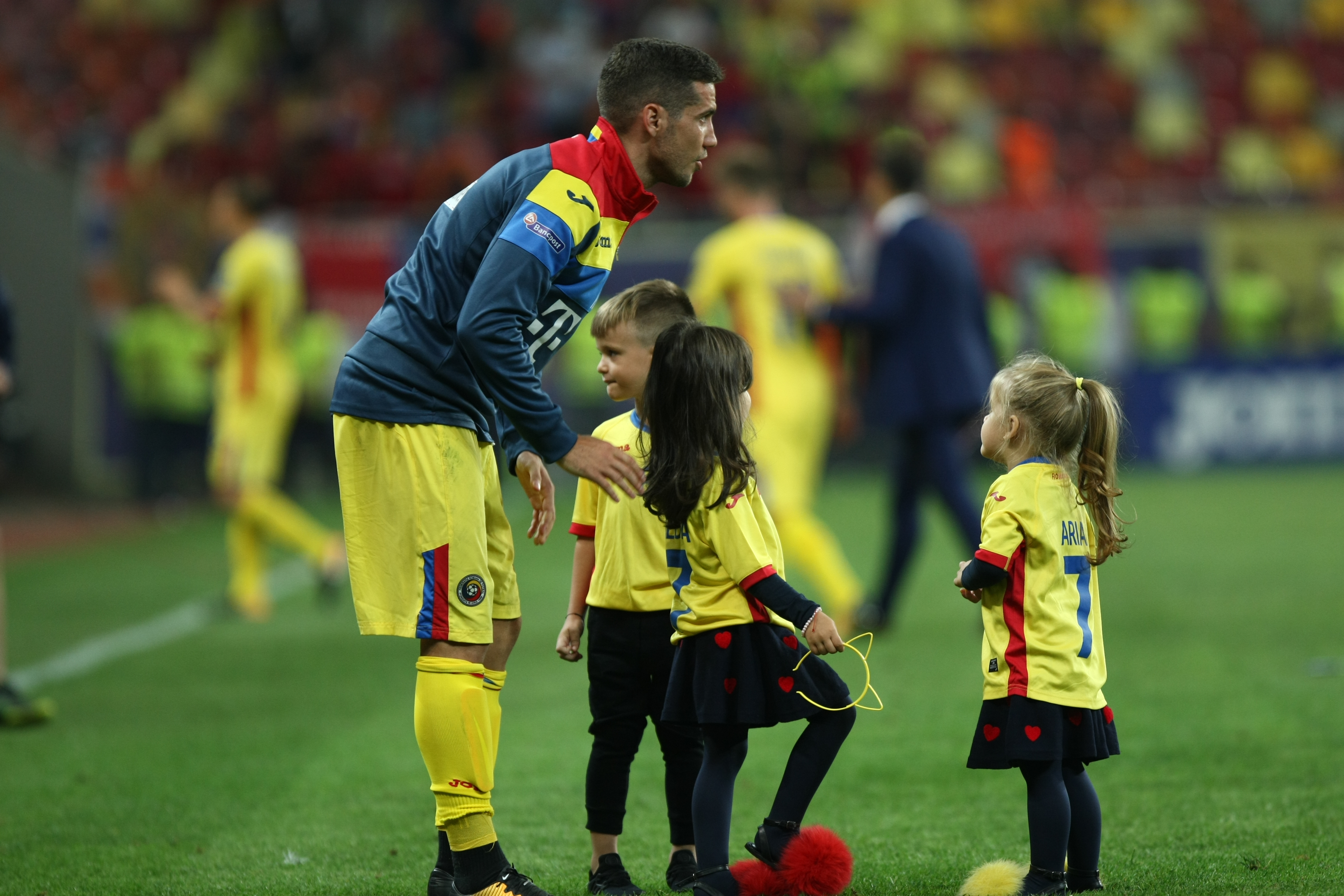 România - Armenia 1-0. Copiii de pe ”Arena Națională” au fost atracțiile serii / GALERIE FOTO