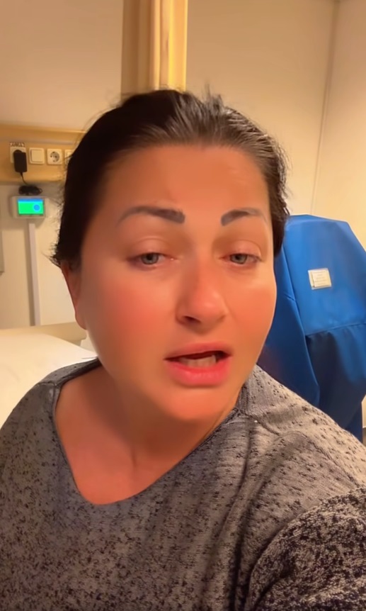 Gabriela Cristea, la spital chiar în ziua în care trebuia să revină la TV. A apărut cu perfuzia în mână: „Va trebui să stau în concediu medical”