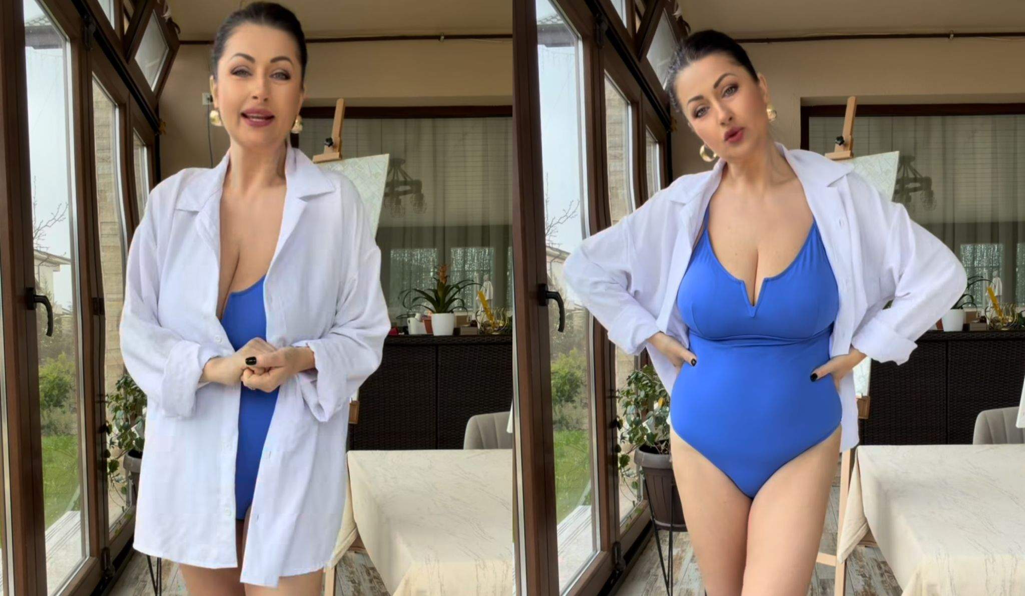 Imagini cu Gabriela Cristea în costum de baie. Cum arată prezentatoarea după ce a slăbit 30 de kilograme