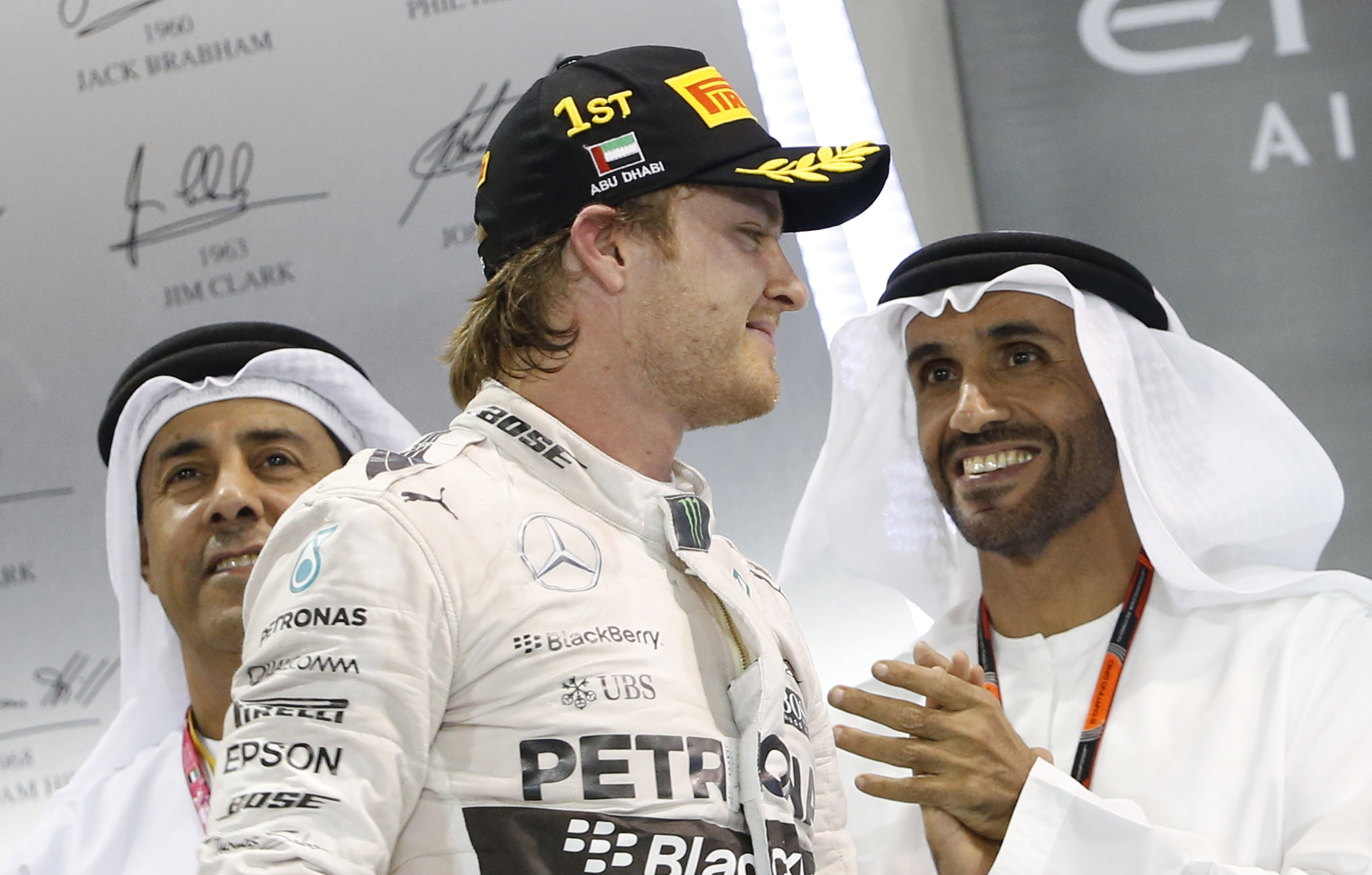 Nico Rosberg a câştigat Abu Dhabi Grand Prix, Lewis Hamilton al doilea / GALERIE FOTO