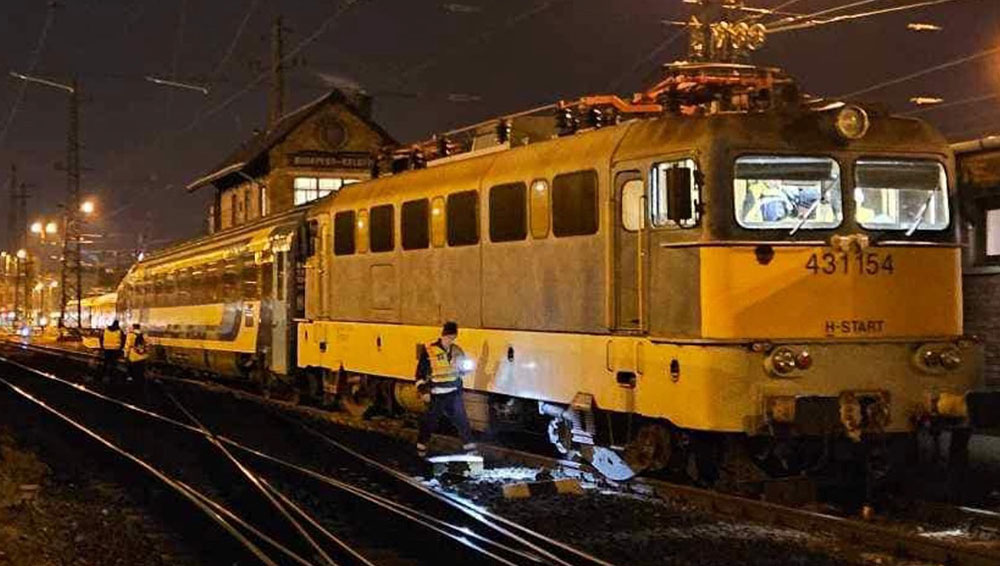 Megszólalt a MÁV a Keletinél kisiklott vonattal kapcsolatban - ez történt