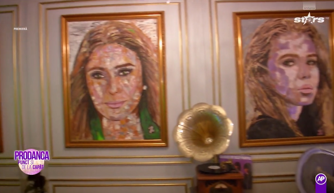 Imagini cu casa din Snagov în care locuiește Anamaria Prodan. A făcut turul vilei, care are cinci etaje și o cramă la subsol