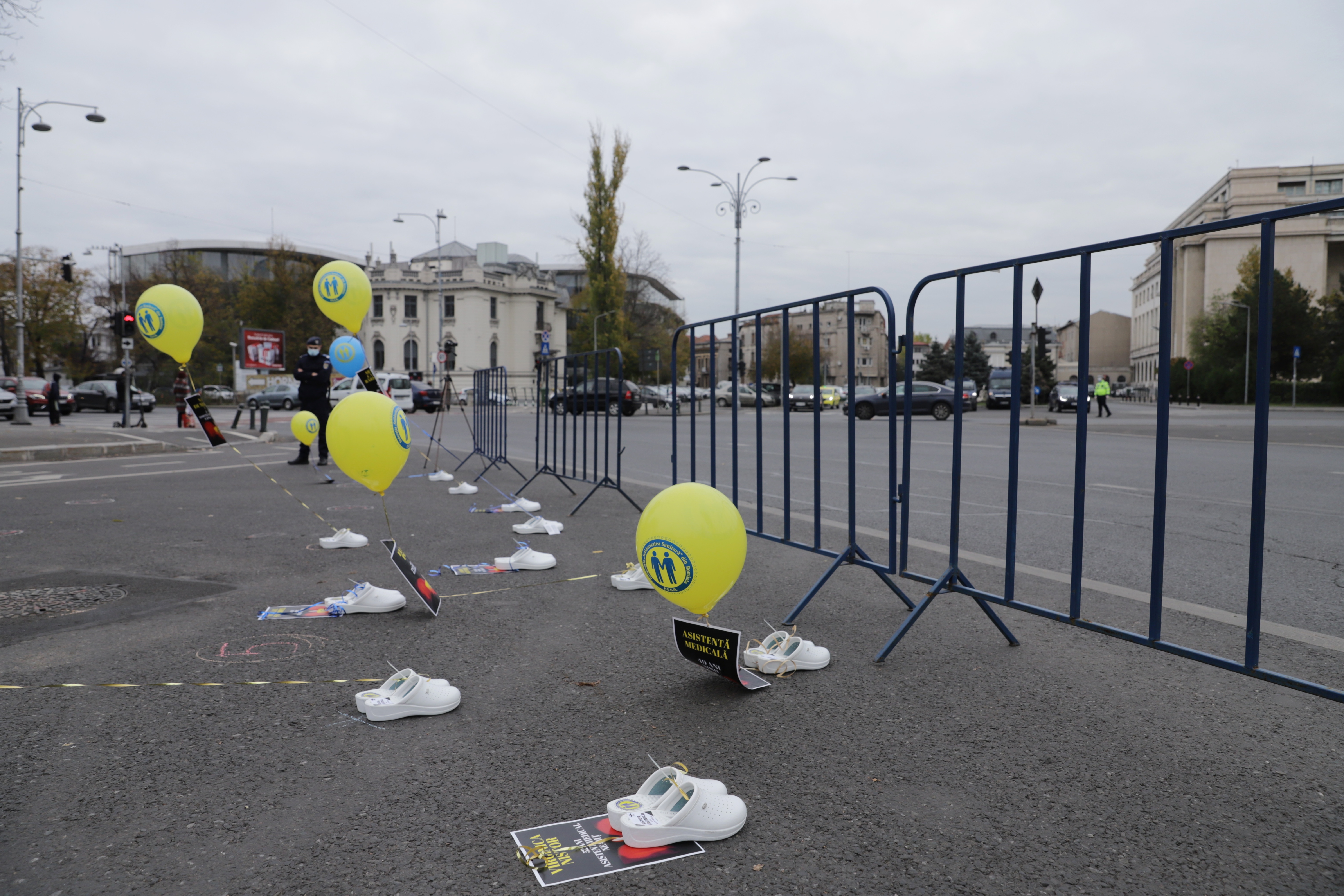 Protest al Federaţiei “Solidaritatea Sanitară”. Guvernul Orban, acuzat că scade veniturile lucrătorilor din Sănătate. Replica Executivului