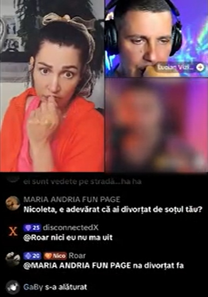Nicoleta Luciu a pus capăt zvonurilor despre divorțul de Zsolt Csergo, după ce a apărut live pe TikTok cu Lucian Viziru