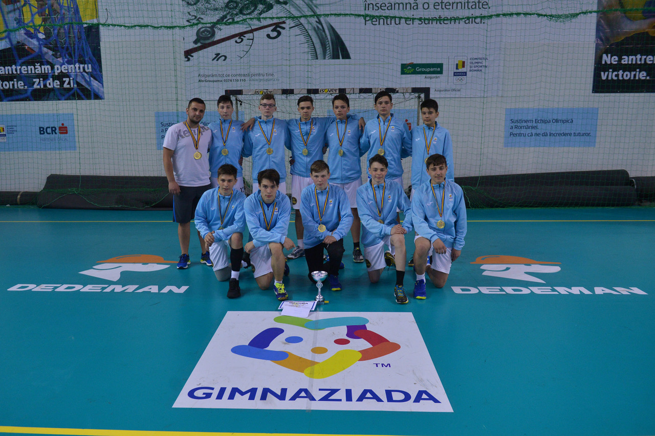 Amintiri din copilărie! Școala "Ion Creangă" a câștigat Gimnaziada 2018 la handbal