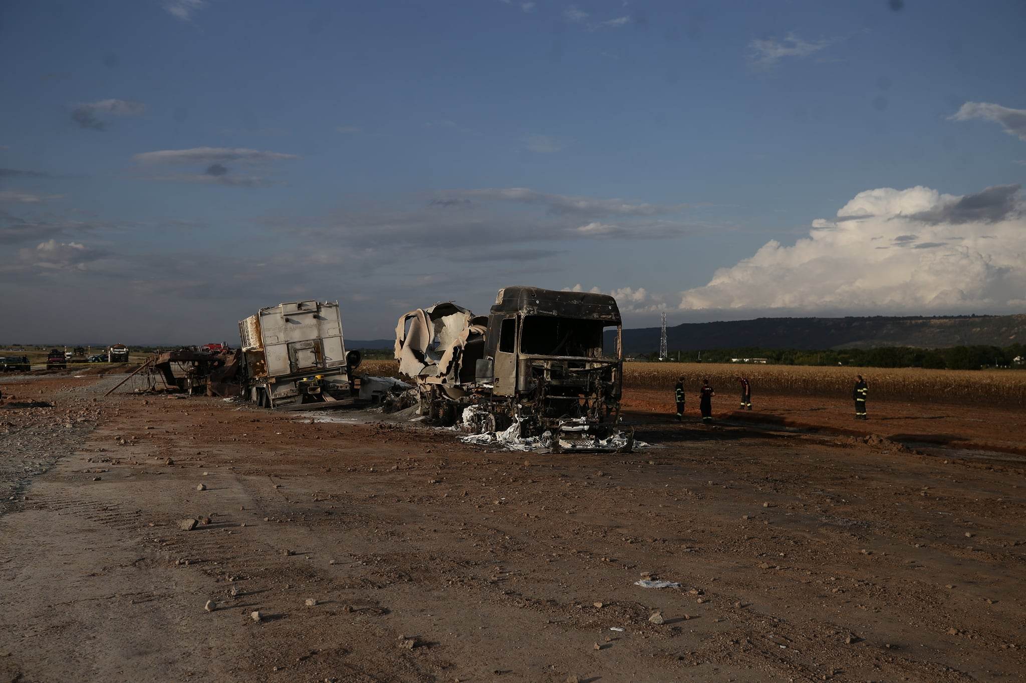 Foto de la locul exploziei din Călimănești. Cum arată acum locul în care au murit 4 oameni