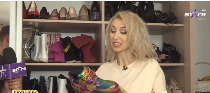 Cum arată dressing-ul Andreei Bălan. "Nu sunt foarte scumpi, pentru că eu sunt o zgârcită" | FOTO