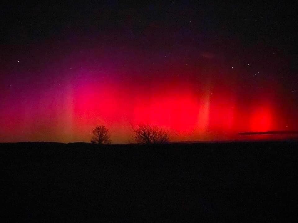 FOTO Aurora boreală, vizibilă din România. Unde a putut fi observat fenomenul rar