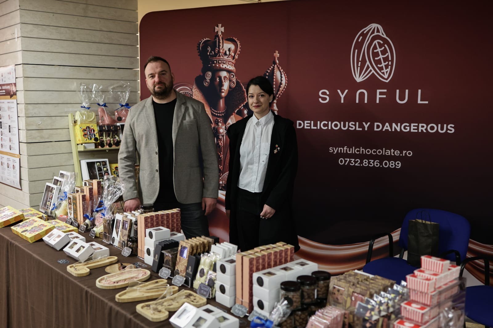 „Ciocolata lui Eminescu” și pralinele cu bere, vedetele festivalului Chocolate Saga, de la Biblioteca Națională