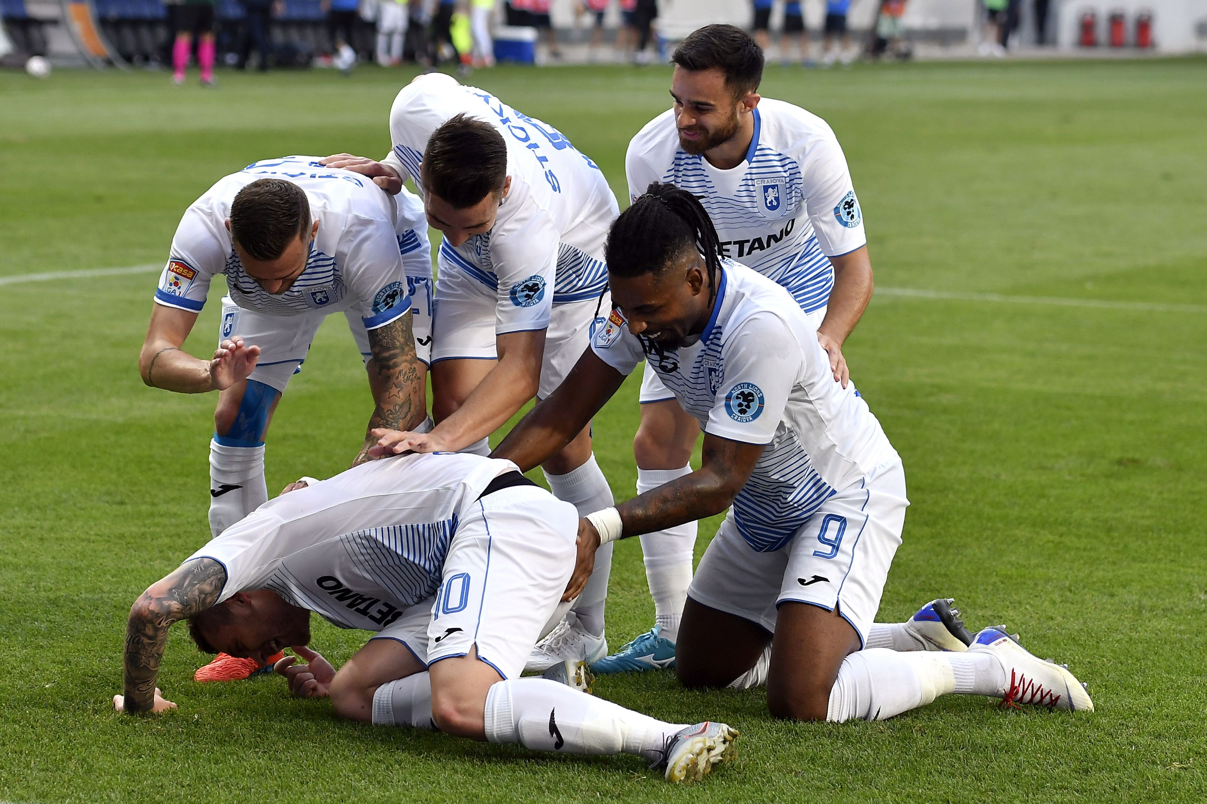 Universitatea Craiova - Sabail 3-2, în turul 1 preliminar din Liga Europa. Oltenii au avut emoții. Honved, viitorul adversar