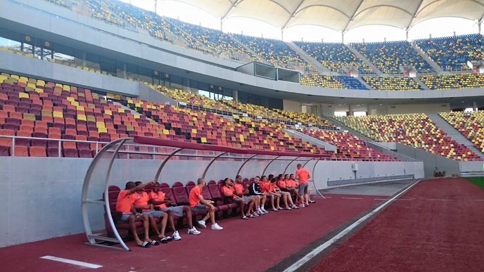 Atenţie! Slovacii au exersat pupăturile: "Sperăm la calificare, altfel nu mai veneam!" / FOTO