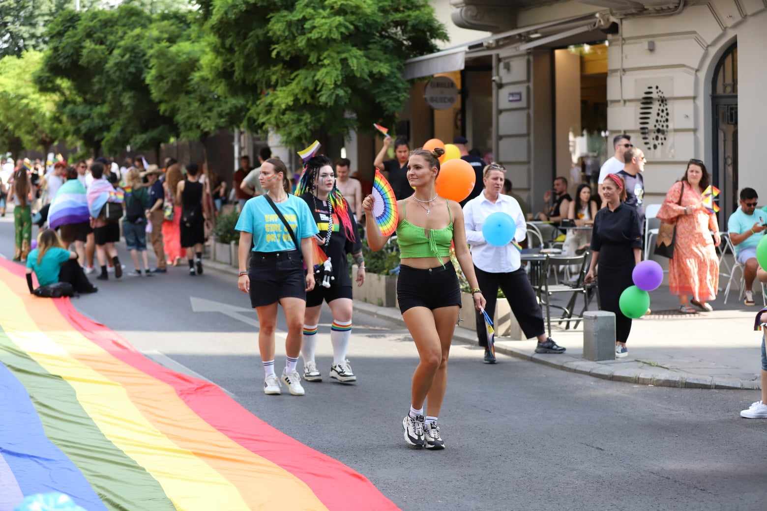 Marşul Bucharest Pride 2024 a strâns 27.000 de participanți, cel mai mare eveniment de până acum