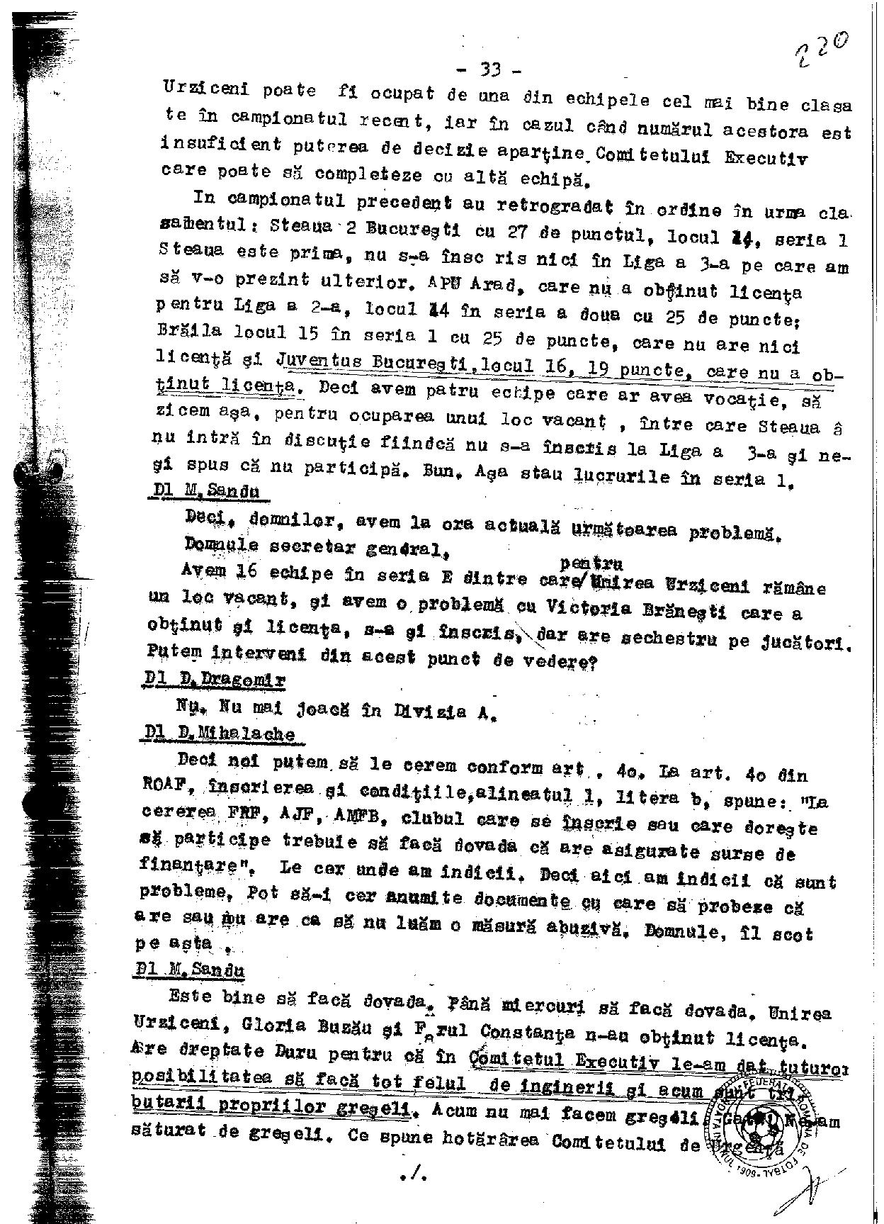Stenogramă-bombă! Mircea Sandu l-a acuzat într-un CEx din 2011 pe un fost șef al arbitrilor că joacă la pariuri. Reacția celui vizat / EXCLUSIV