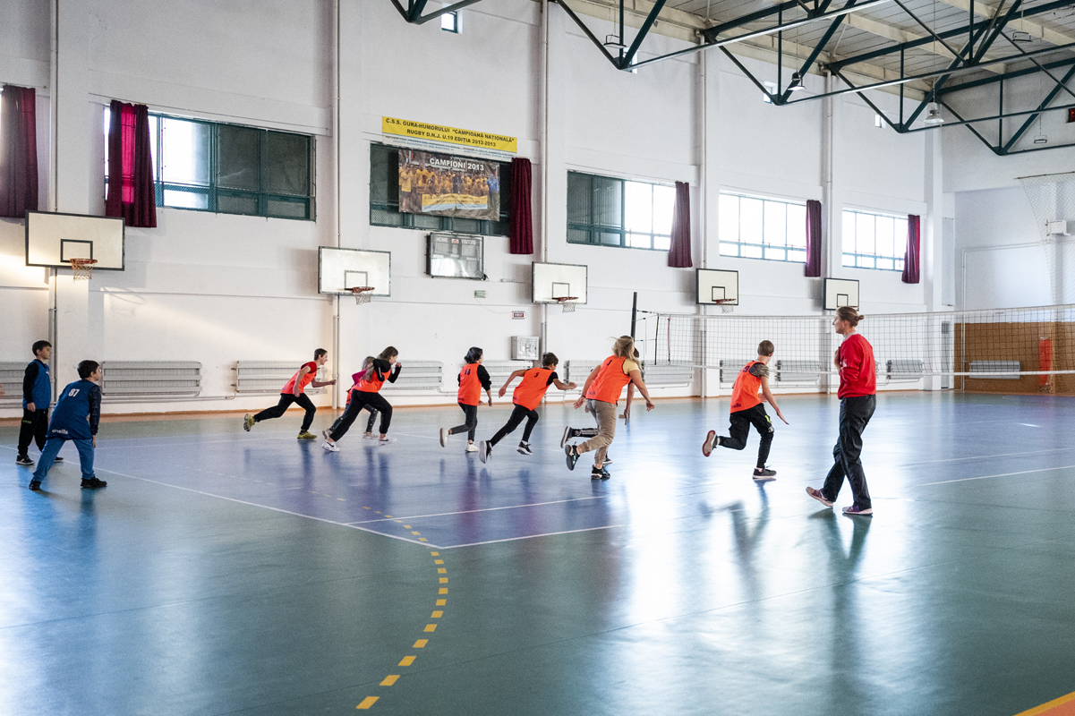 Copii din Ucraina și România au făcut sport împreună, la Gura Humorului. „Vă mulțumim că ați petrecut timp împreună cu noi”