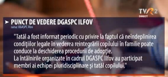 Situația dramatică a unui tată din Ilfov. Acuză DGASPC Ilfov că nu l-a informat despre adopția băiețelului său | FOTO