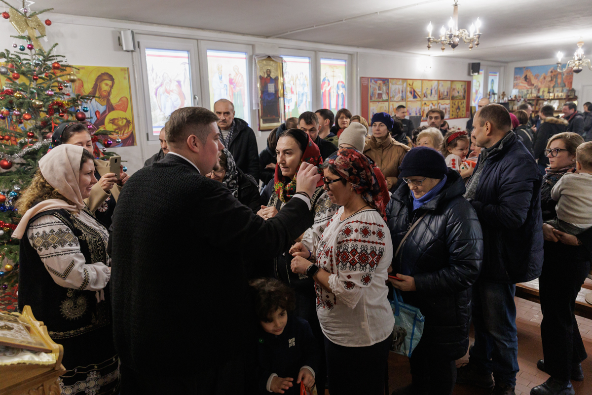 Mica unire din Italia a României cu Basarabia, în biserica de lângă Veneţia ridicată pe locul unui fost atelier auto